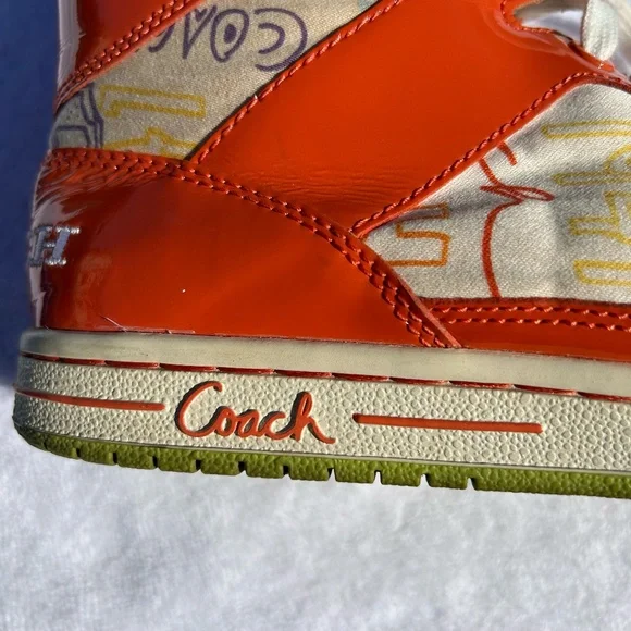 Coach Norra Orange Shoes - Picture 5 of 6